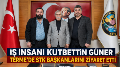 İnşaat sektörünün tanınan isimlerinden Kutbettin Güner, Samsun’un Terme ilçesinde Esnaf