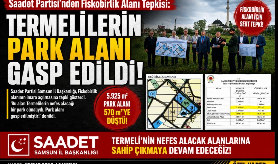 Haber: MURAT GENÇ/ SAMSUN