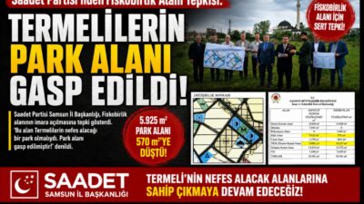 Haber: MURAT GENÇ/ SAMSUN