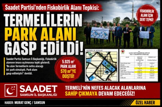 Haber: MURAT GENÇ/ SAMSUN