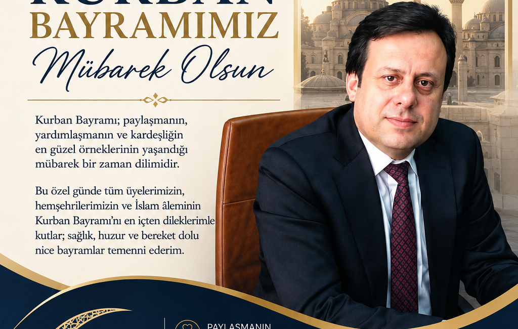 Terme Ticaret ve Sanayi Odası Başkan Adayı Muharrem Çelik, Kurban
