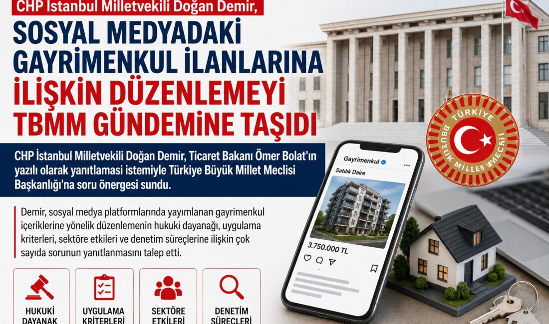 CHP İstanbul Milletvekili Doğan Demir,