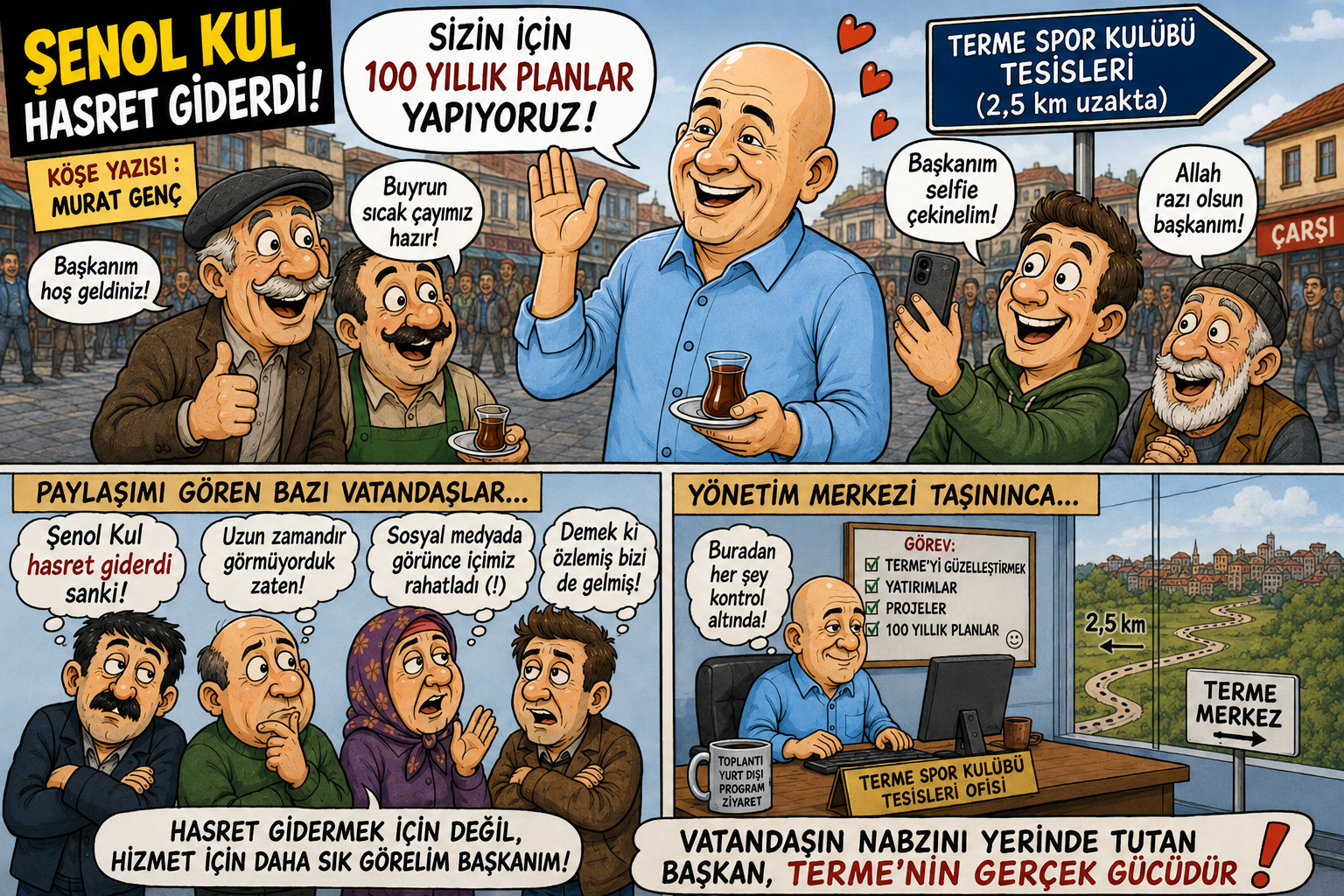 KÖŞE YAZISI: Murat Genç