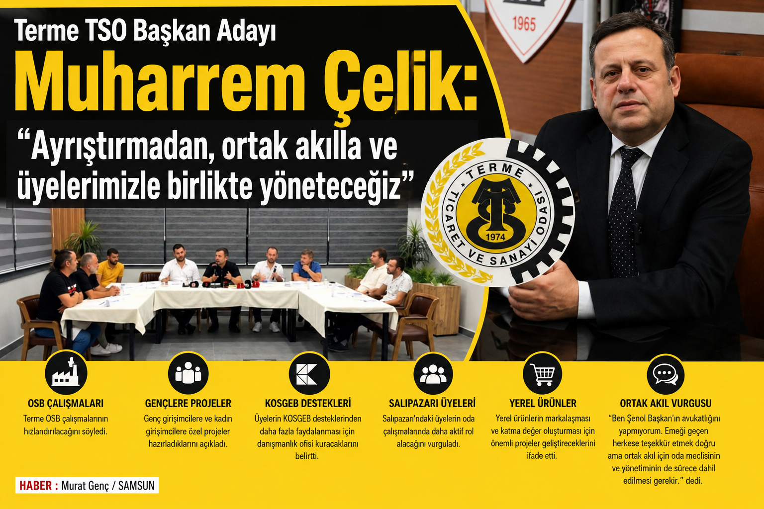 Haber : MURAT GENÇ / SAMSUN